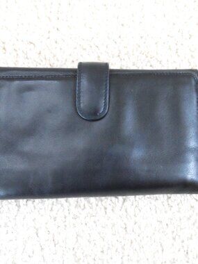 Derek Alexander - Black Wallet Genuine Leather